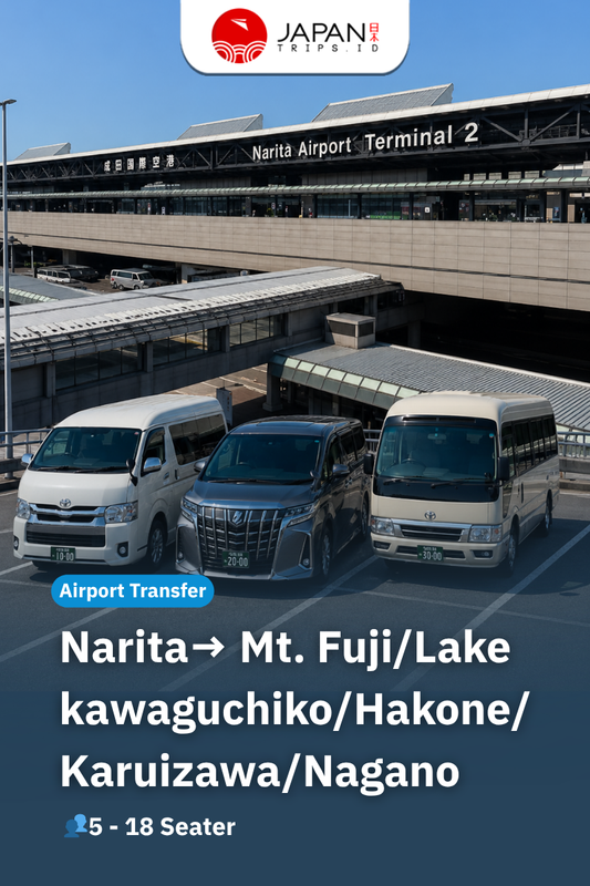 Private Narita Airport Transfer to Mt. Fuji / Lake Kawaguchiko / Hakone / Karuizawa / Nagano | Private Airport Transfer One Way