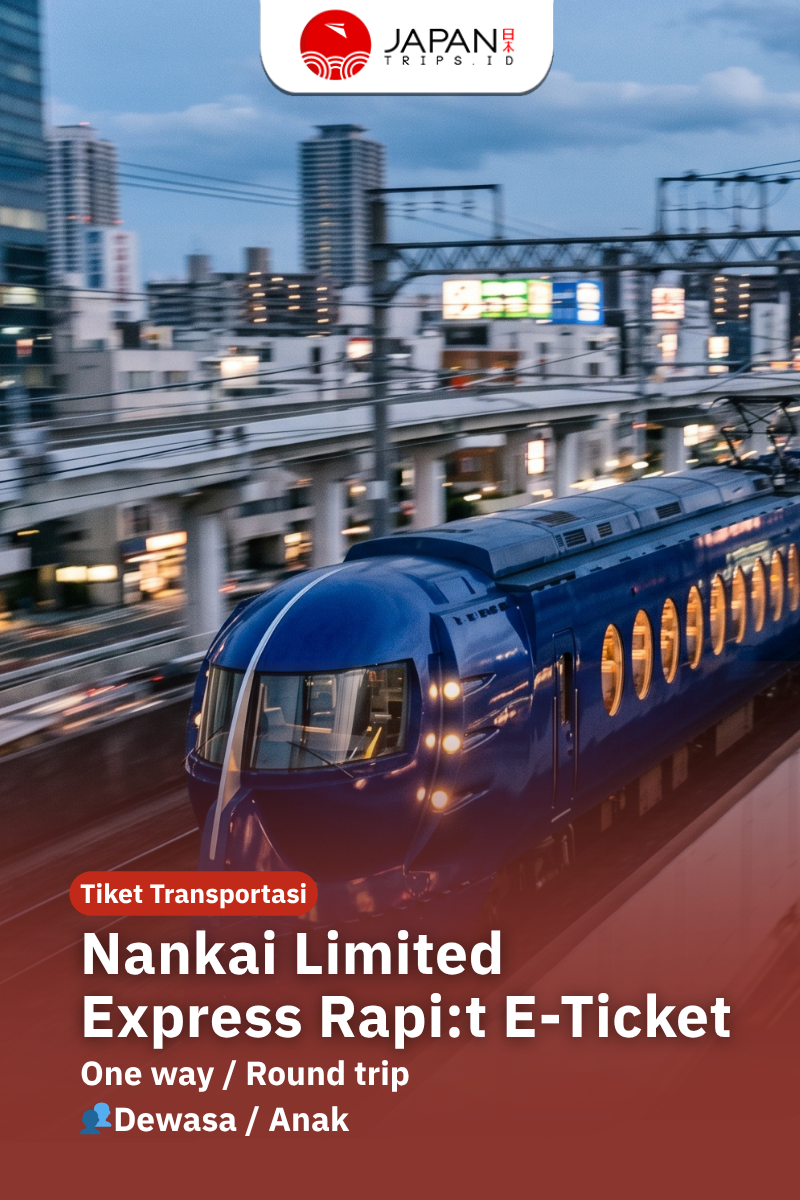 Visit Osaka Rapi:t Ticket | Nankai Limited Express Rapi:t – Japantrips