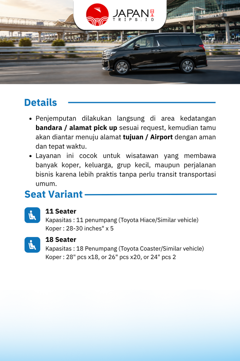Private Airport Transfer | Fukuoka Airport to Fukuoka, Saga, Nagasaki & Kumamoto