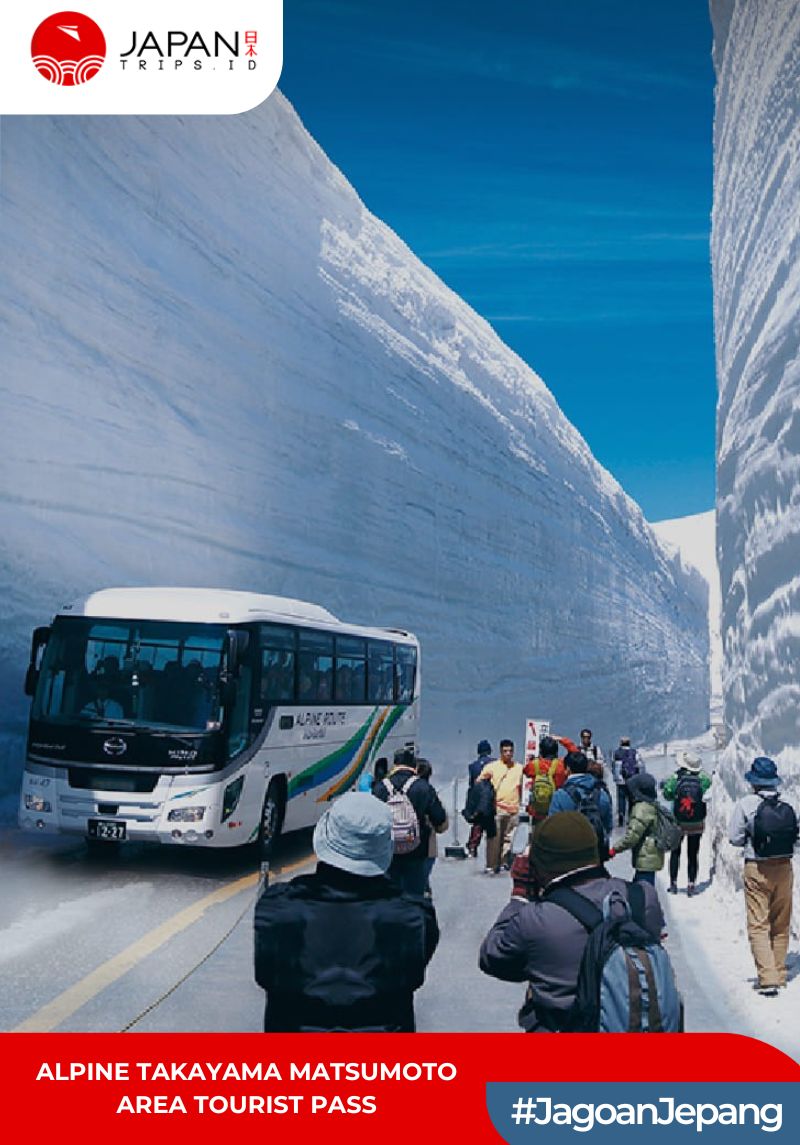 Alpine Takayama Matsumoto Area Tourist Pass 5 Hari