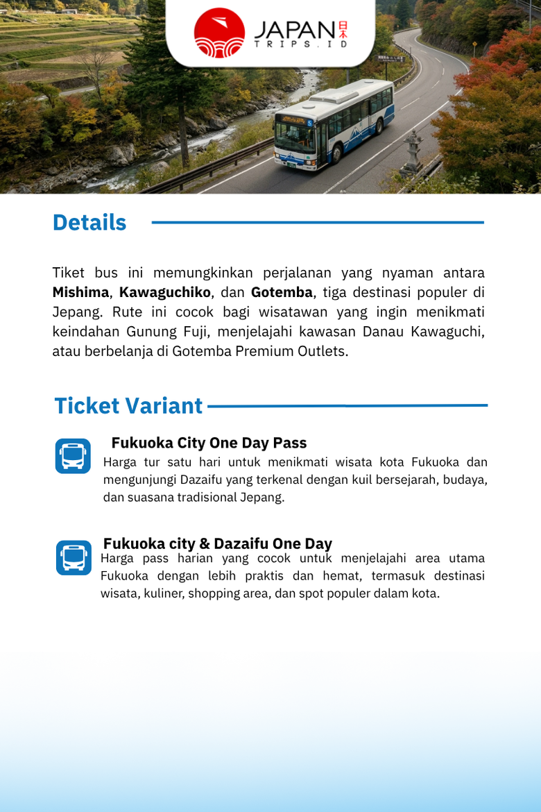 Fukuoka City Bus One-Day Pass