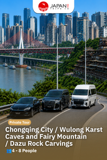 Private Tour China | Chongqing City / Wulong Karst Caves and Fairy Mountain  / Dazu Rock Carvings
