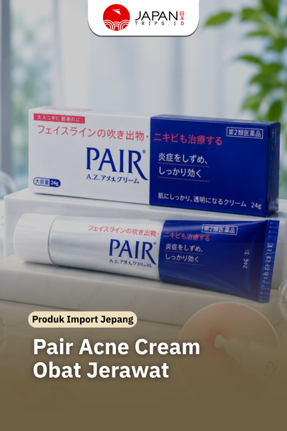 Lion Acne Cream Original Japan – Obat Totol Jerawat Spot Treatment 14g / 24g