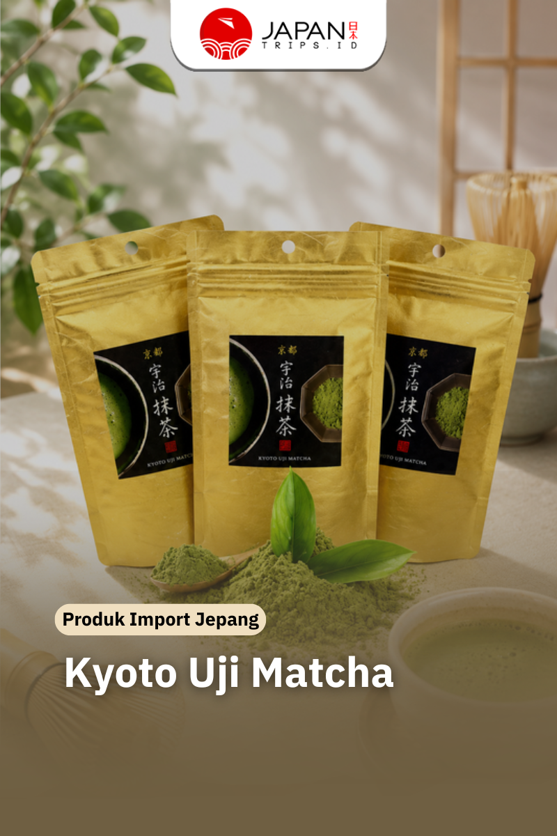 Kyoto Uji Matcha | Bubuk Teh Hijau Premium dari Jepang