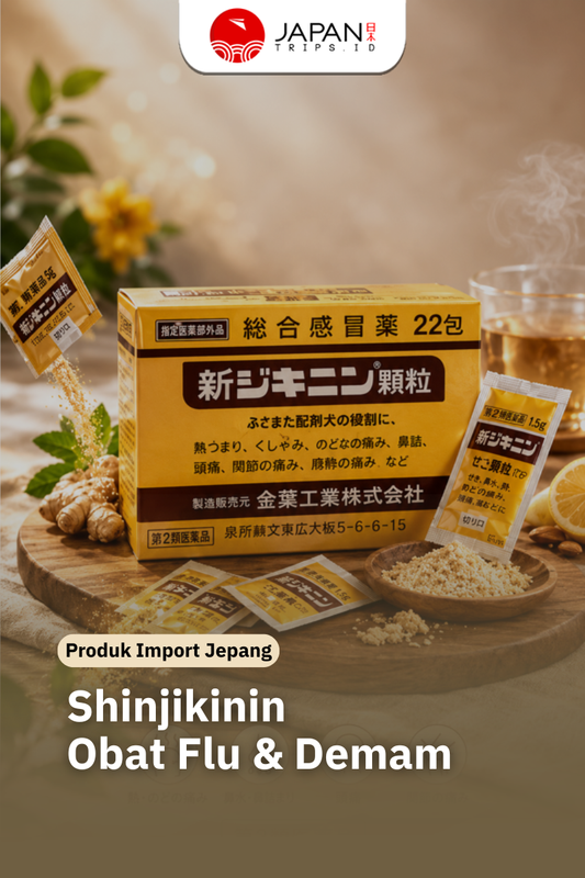 Shinjikinin Obat Flu & Demam 22 Sachet | Jepang Original