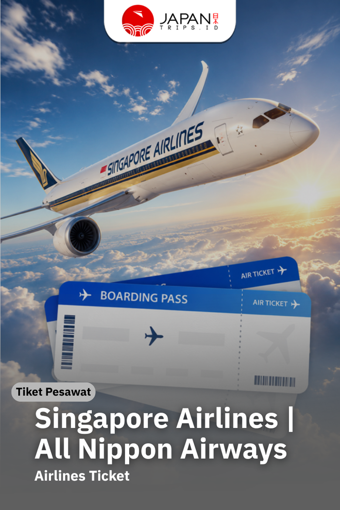 Tiket Pesawat Bisnis Singapore Airlines / All Nippon Airways | Business Class Flight Ticket SQ / ANA Semua Rute