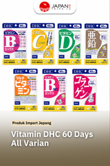 DHC VITAMIN 60 DAYS – Multivitamin, Vitamin C, Vitamin D, Vitamin Zinc, Vitamin B, Vitamin B-Mix, Vitamin Collagen
