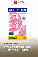 DHC Hyaluronic Acid 20 Days | Suplemen Asam Hialuronat untuk Menjaga Kelembapan Kulit | Original Jepang