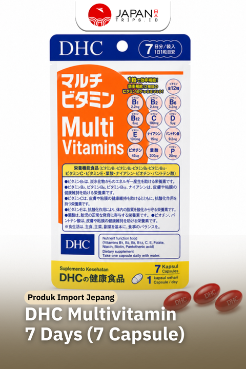 DHC Multivitamin / 7 Days | Suplemen Harian Lengkap