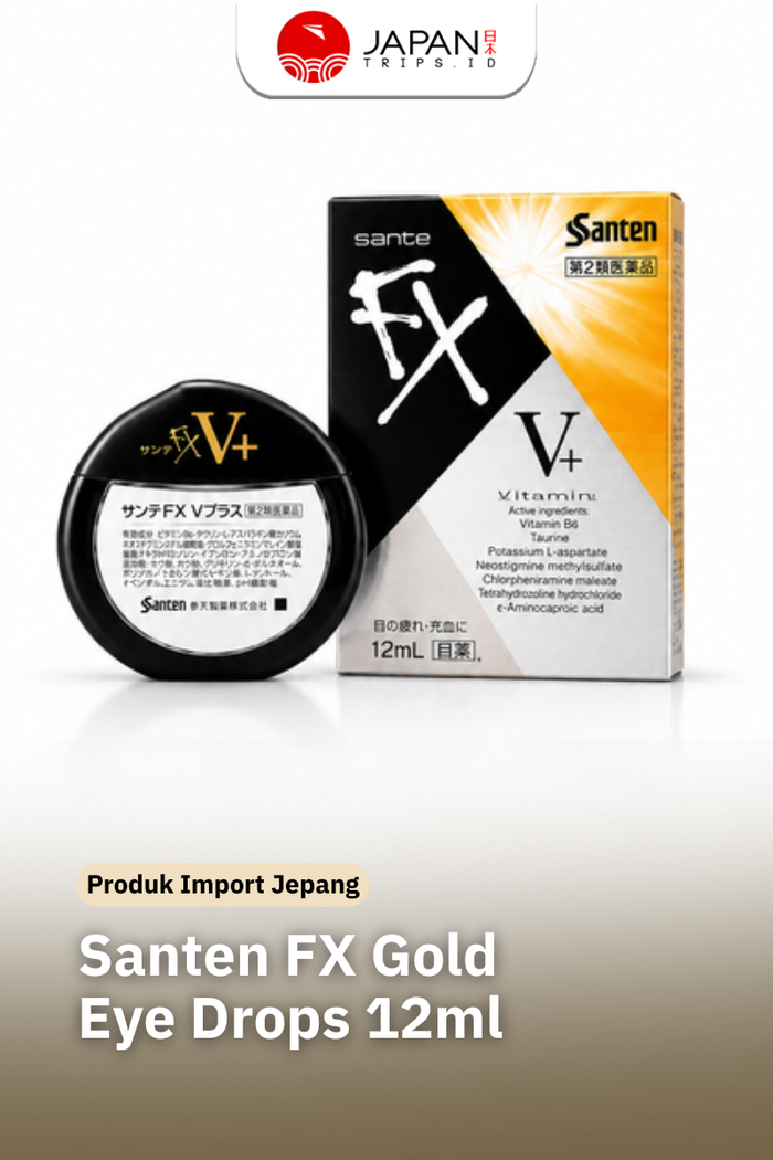 Santen FX Gold Eye Drops 12mL | Japan