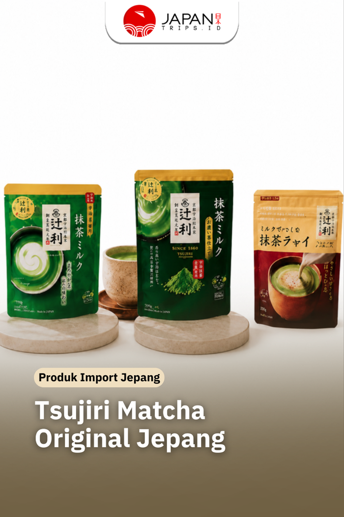 Tsujiri Matcha Jepang Original | Minuman Matcha Premium Jepang