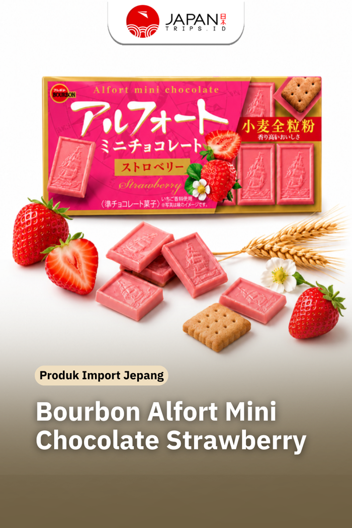 Bourbon Alfort Mini Chocolate Strawberry