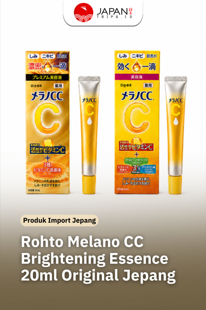 Rohto Melano CC Brightening Essence 20ml | Jepang