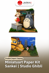 Miniatuart Paper Kit Sankei | Studio Ghibli