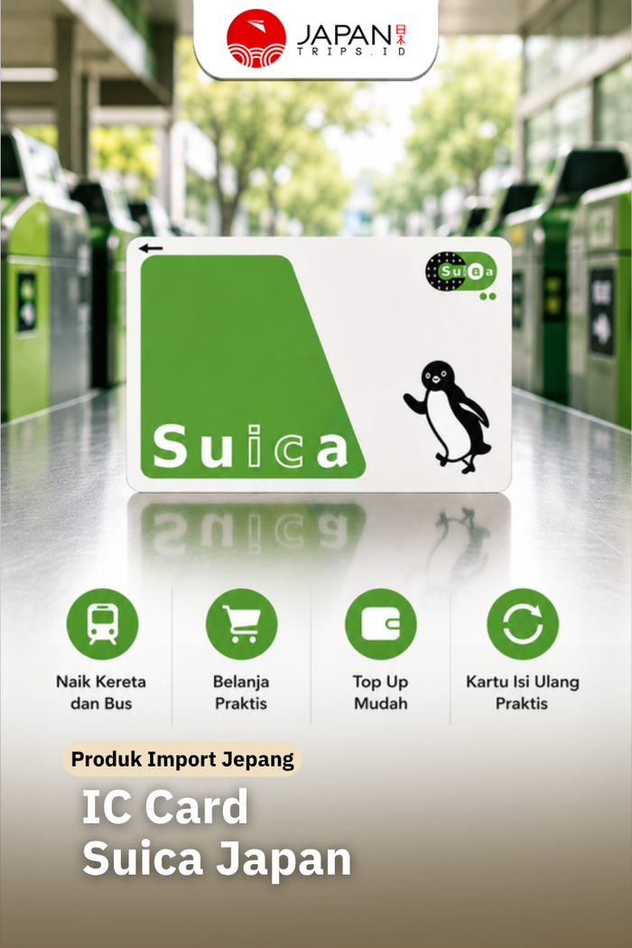 SUICA Card Japan | Kartu Transport & Belanja Jepang
