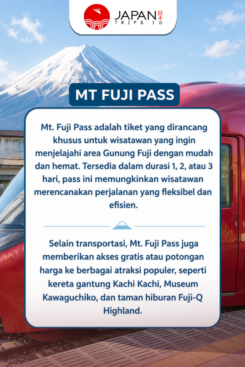 Mt. Fuji Pass | Mt. Fuji View Express