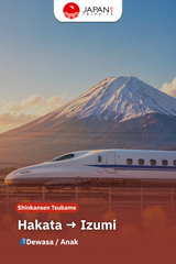 Shinkansen Tsubame Hakata to Izumi