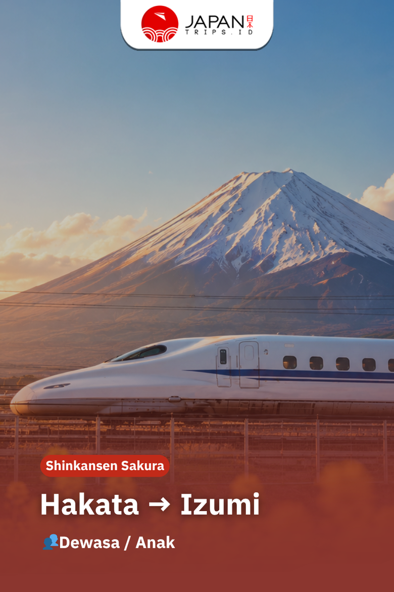 Shinkansen Sakura Hakata to Izumi