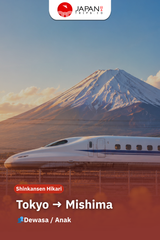 Shinkansen Hikari Tokyo to Mishima