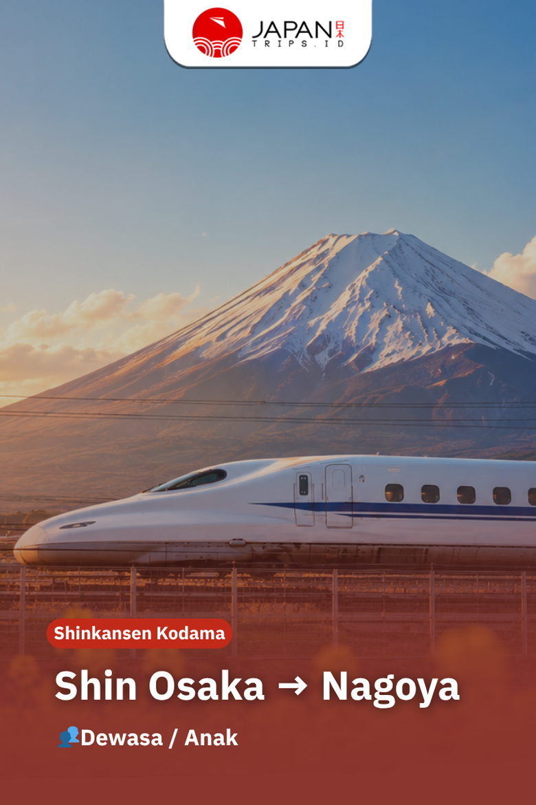 Shinkansen Kodama Shin-Osaka to Nagoya
