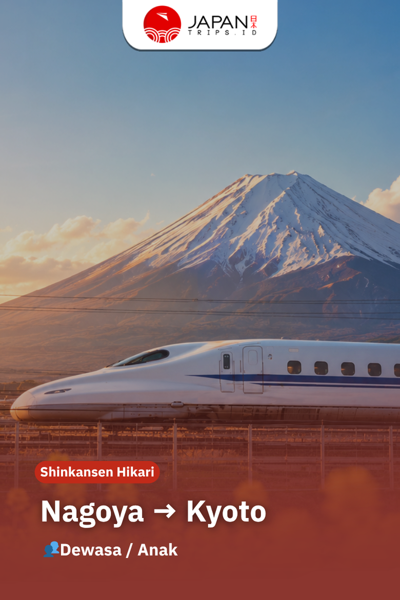 Shinkansen Hikari Nagoya to Kyoto