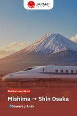 Shinkansen Hikari Mishima to Shin-Osaka