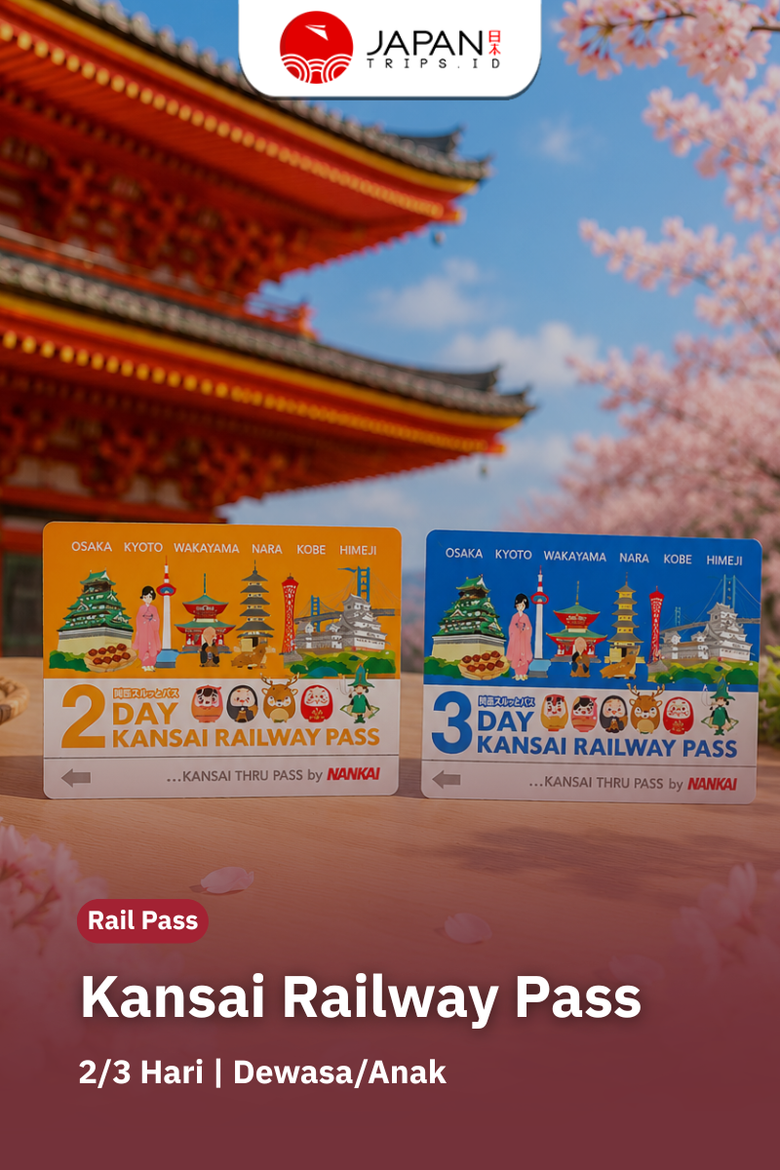 Kansai Railway Pass 2/3 Days | Kansai Thru Pass