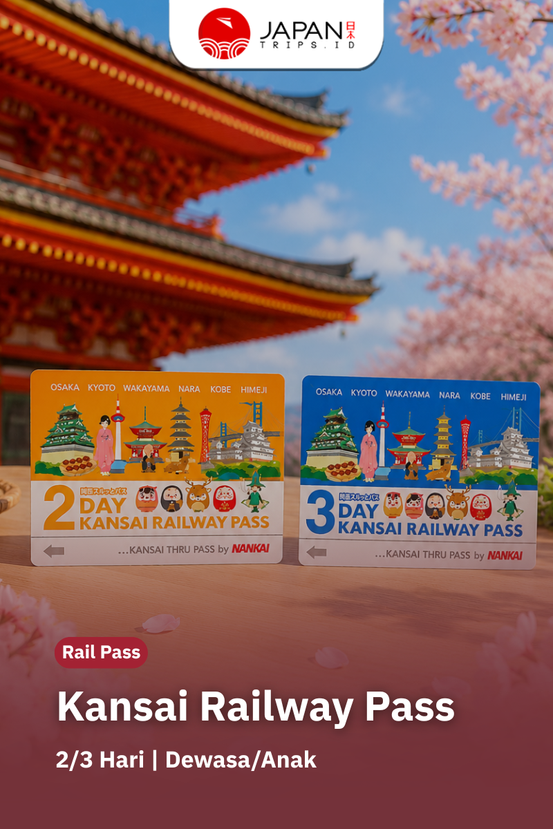 Kansai Railway Pass 2/3 Days | Kansai Thru Pass