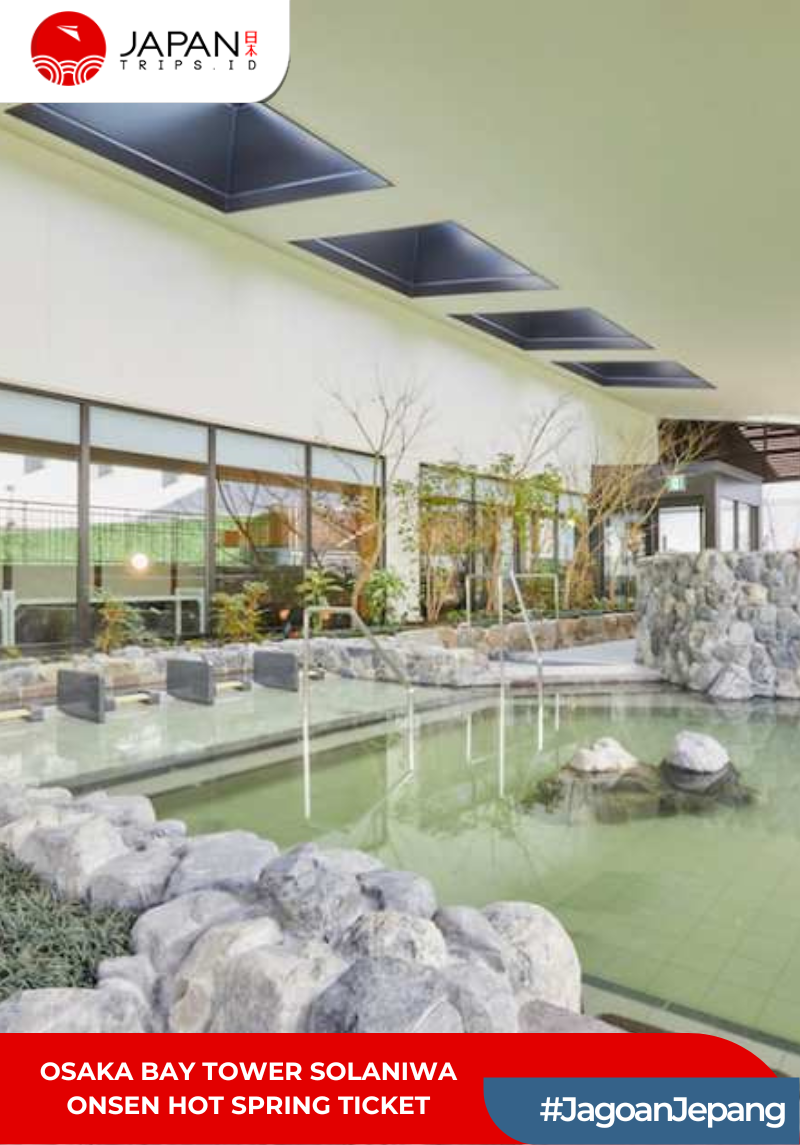 Osaka Bay Tower Solaniwa Onsen Hot Spring Ticket｜Japan