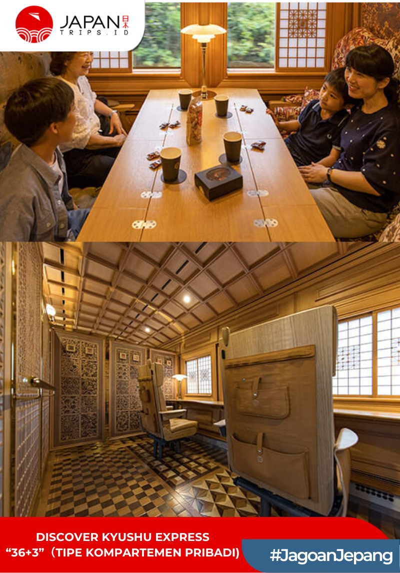 DISCOVER KYUSHU EXPRESS “36+3”（Tipe Kompartemen Pribadi)