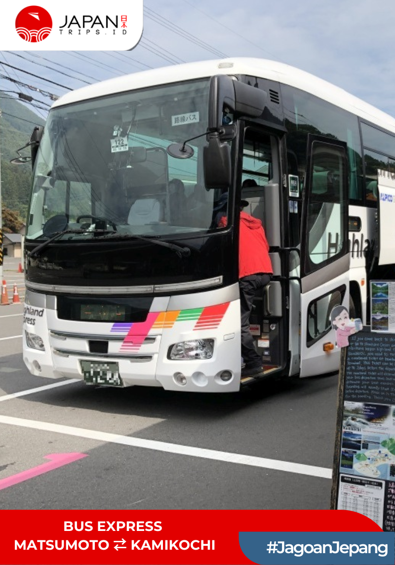 Bus Express Matsumoto ⇄ Kamikochi