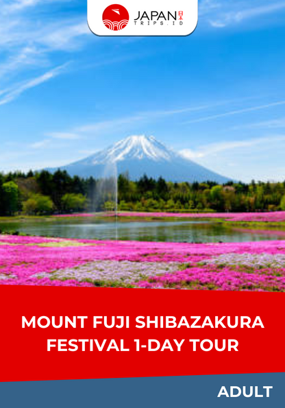 Mount Fuji Shibazakura Festival 1-Day Tour | Tur 1 Hari Festival Gunung Fuji Shibazakura