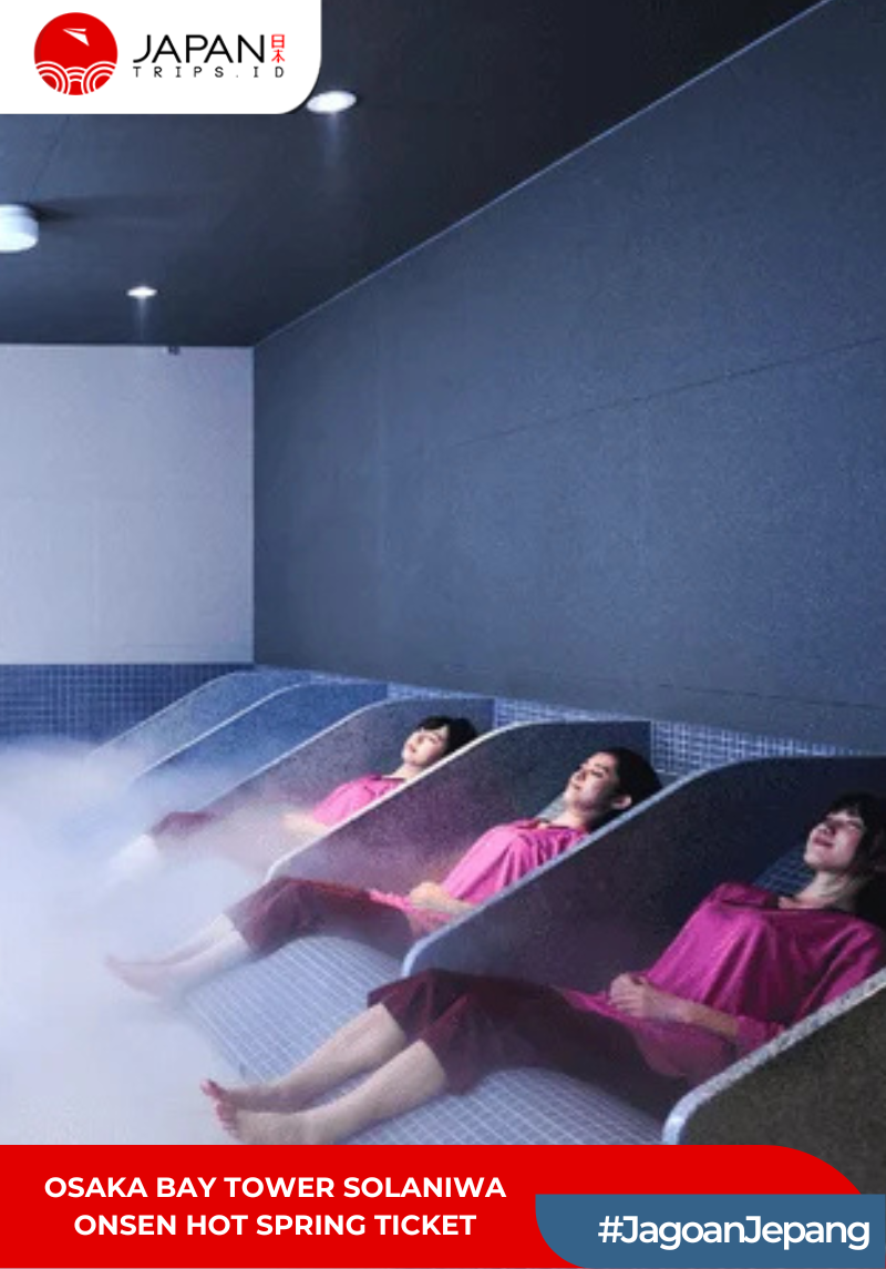 Osaka Bay Tower Solaniwa Onsen Hot Spring Ticket｜Japan