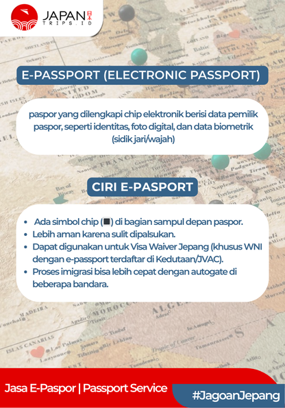 Jasa E-Paspor | Passport Service (Electronic Passport)
