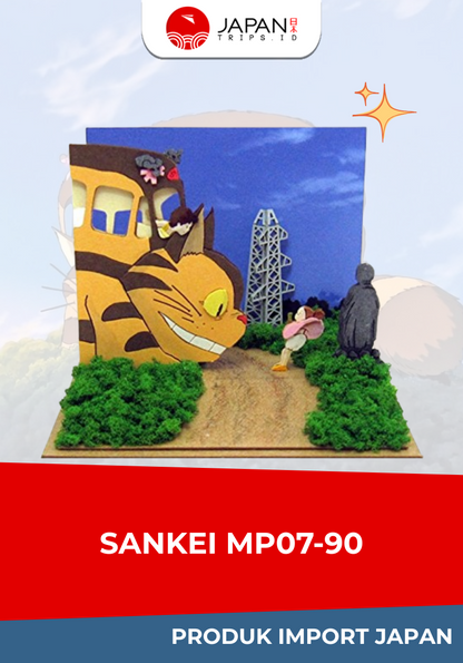 Miniatuart Paper Kit Sankei | Studio Ghibli