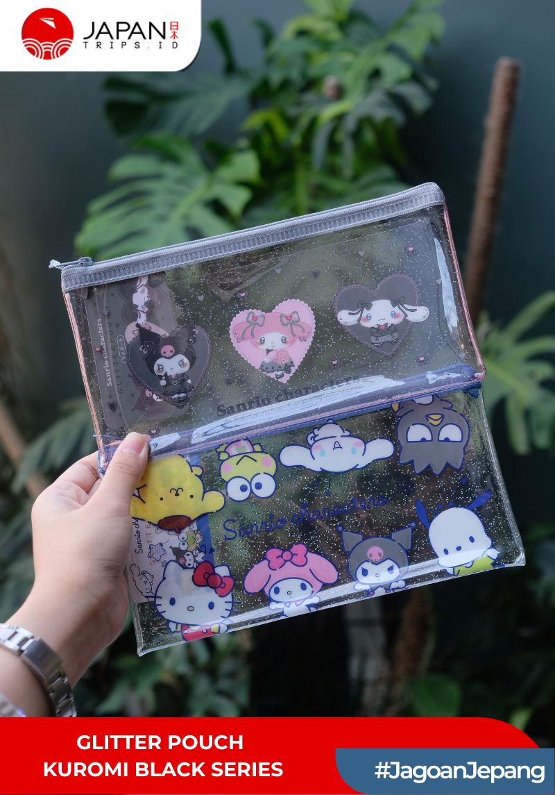Zipper Pouch, Map Organizer, Mini Wallet & Tenugui - Produk Import Japan