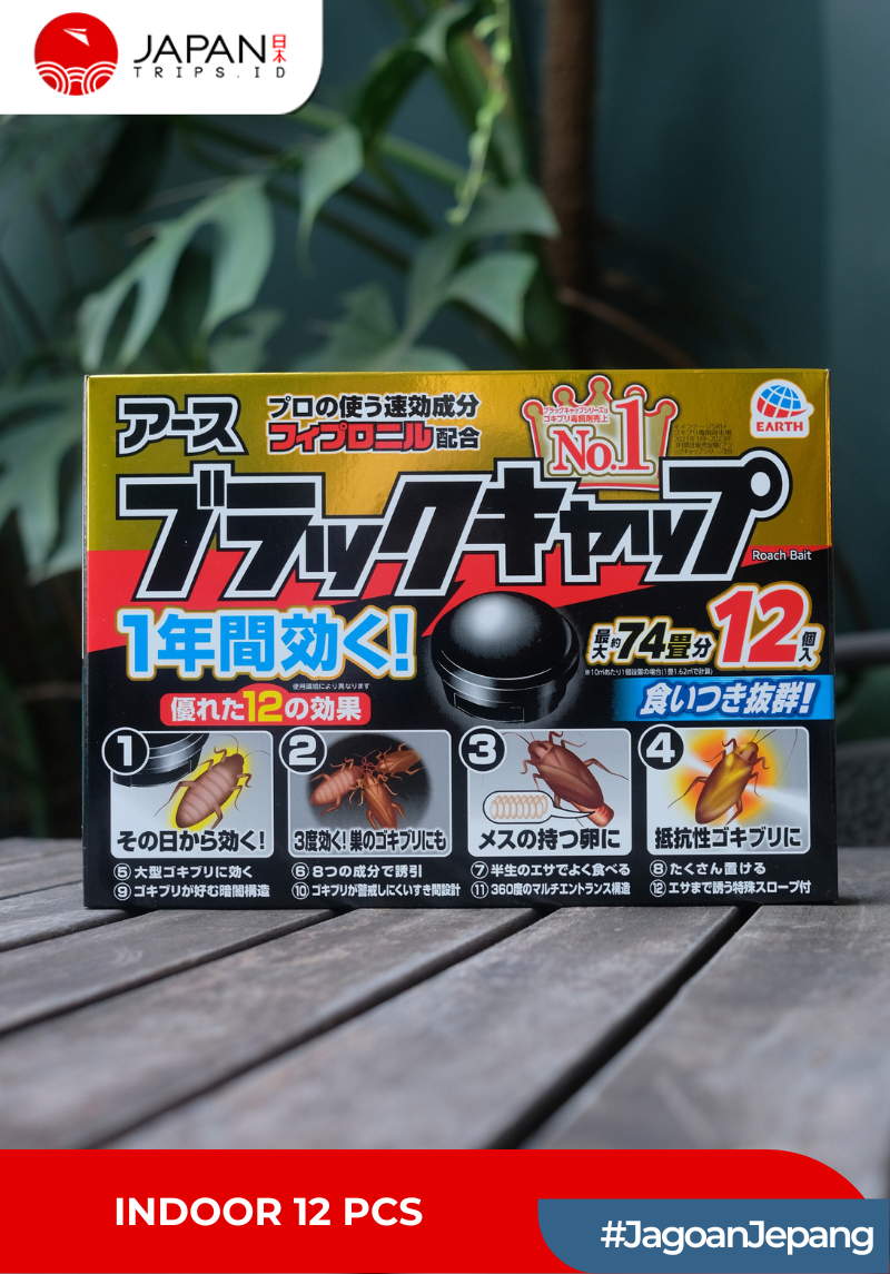 Obat Pembasmi Kecoa Black Cap | Import Jepang