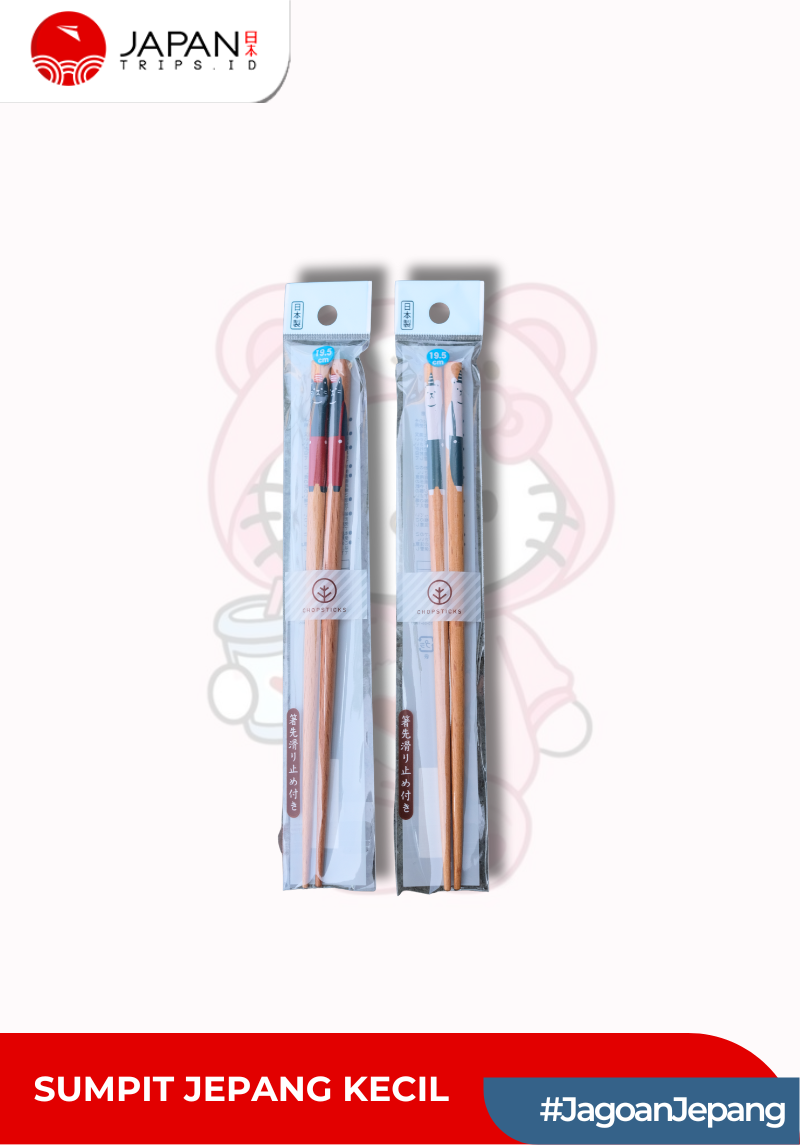 Sumpit Jepang & Sendok Garpu Hello Kitty | Produk Import Japan