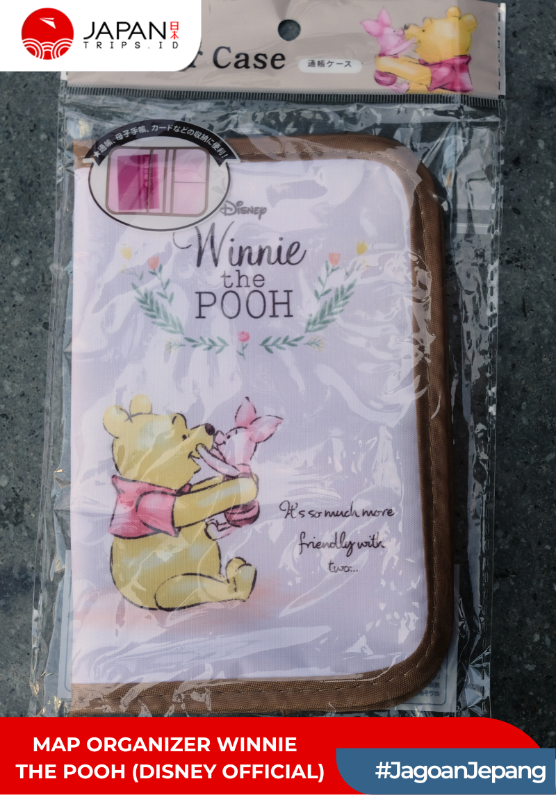 Zipper Pouch, Map Organizer, Mini Wallet & Tenugui - Produk Import Japan