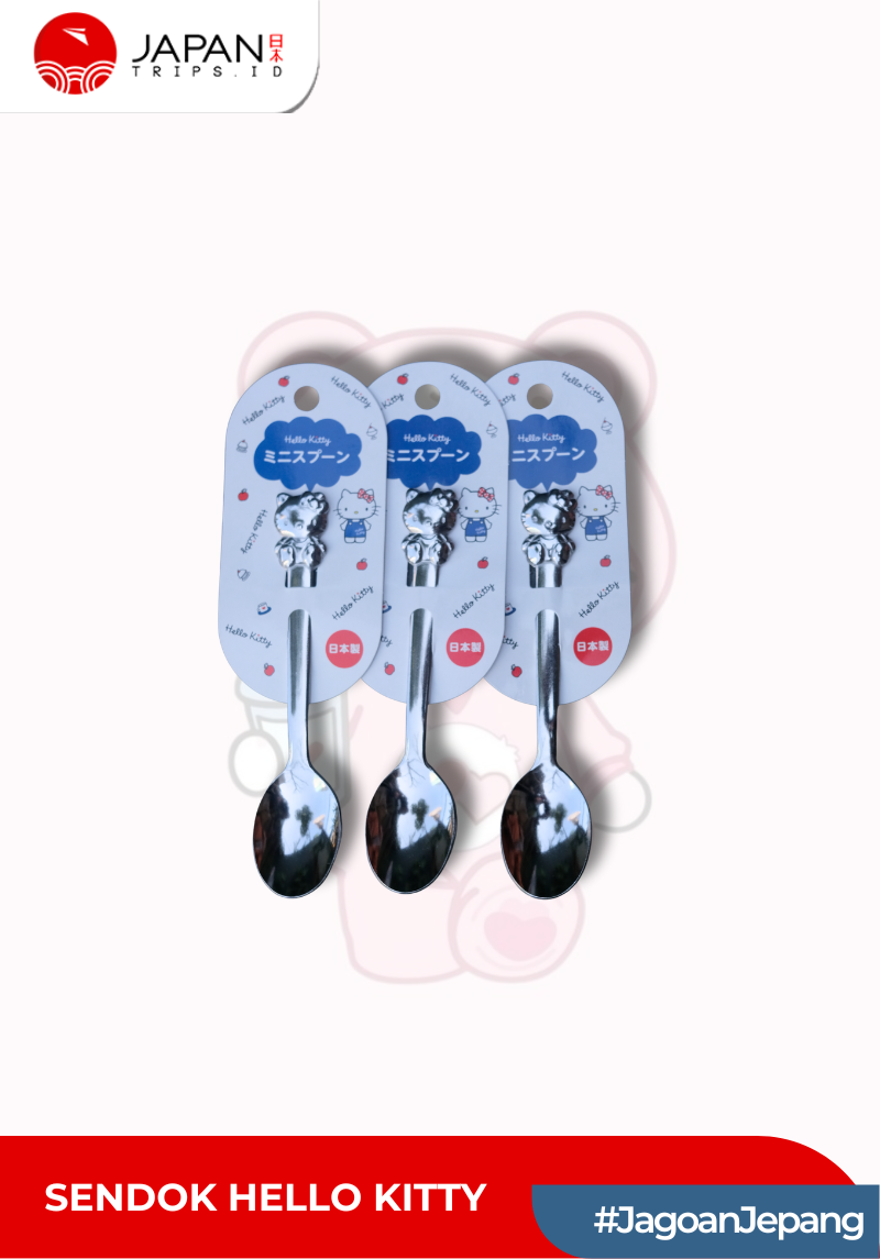 Sumpit Jepang & Sendok Garpu Hello Kitty | Produk Import Japan