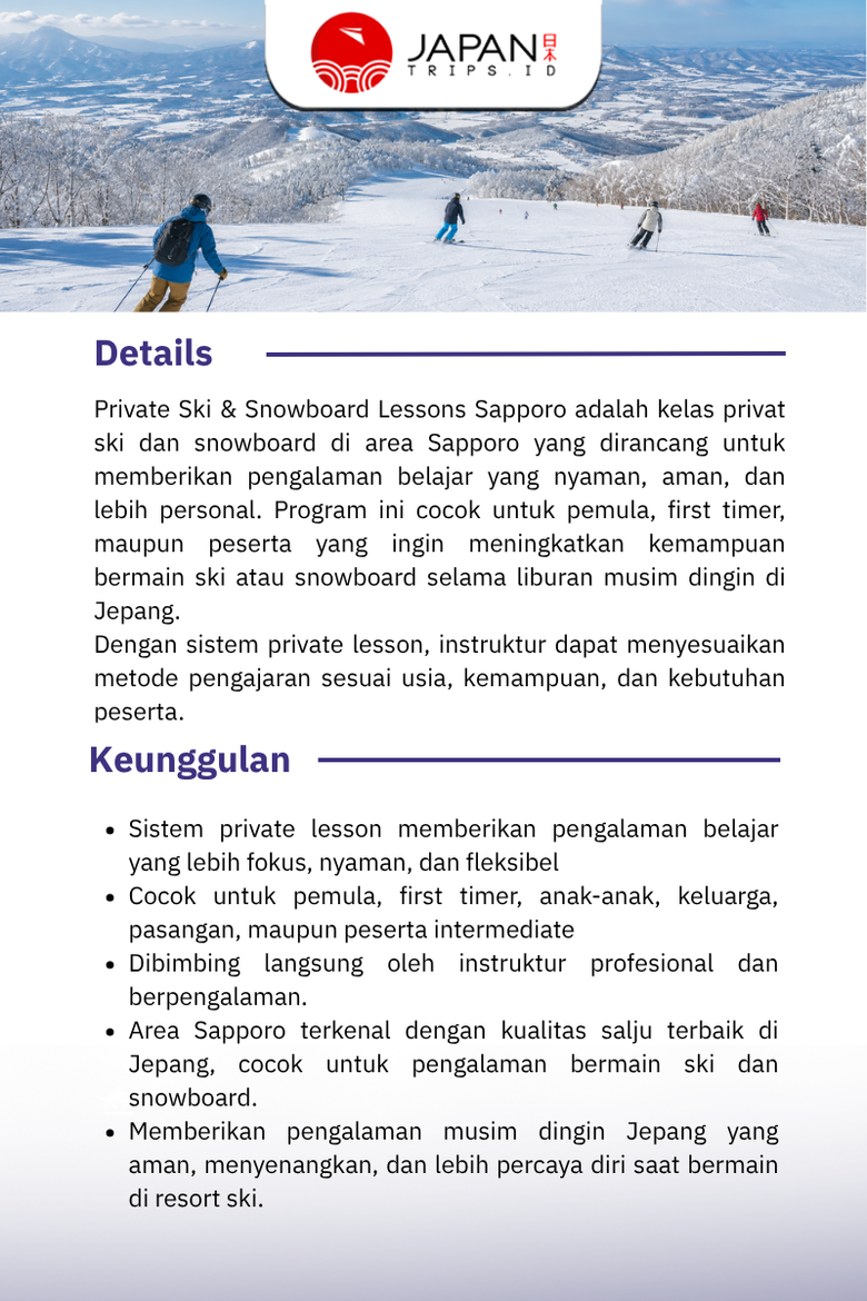 Private Ski & Snowboard Lessons