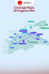 JR Kagawa Mini Rail & Ferry Pass 2 Days