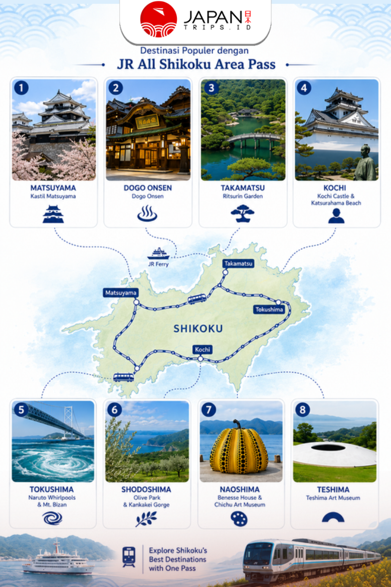 JR All Shikoku Area Pass