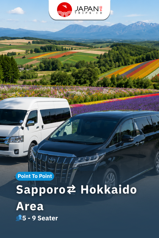 Point To Point Transfer Sapporo To Hokkaido Area Niseko, Furano, Biei, Rusutsu, Otaru, Lake Toya, Asahikawa, Hakodate