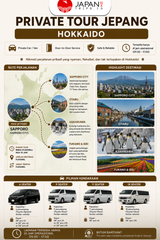Private Tour / Sewa Mobil Jepang – Hokkaido