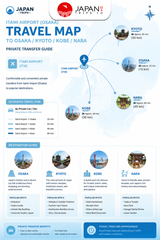 Itami Airport Transfer to Osaka/Kyoto/Nara/Kobe