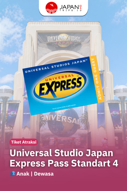 Universal Studio Japan Express Pass Standart 4 Osaka