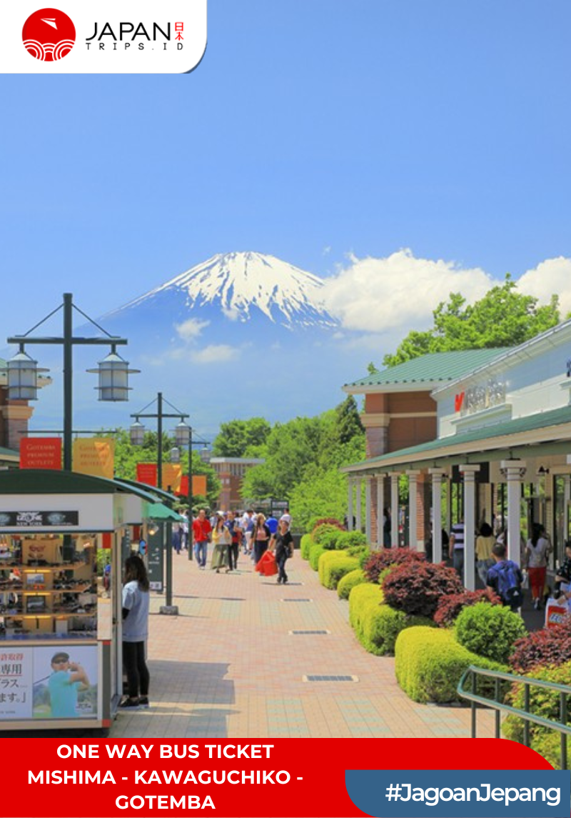 Tiket Bus Mishima - Kawaguchiko - Gotemba | Bus Japan