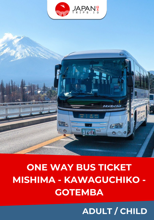 Tiket Bus Mishima - Kawaguchiko - Gotemba | Bus Japan