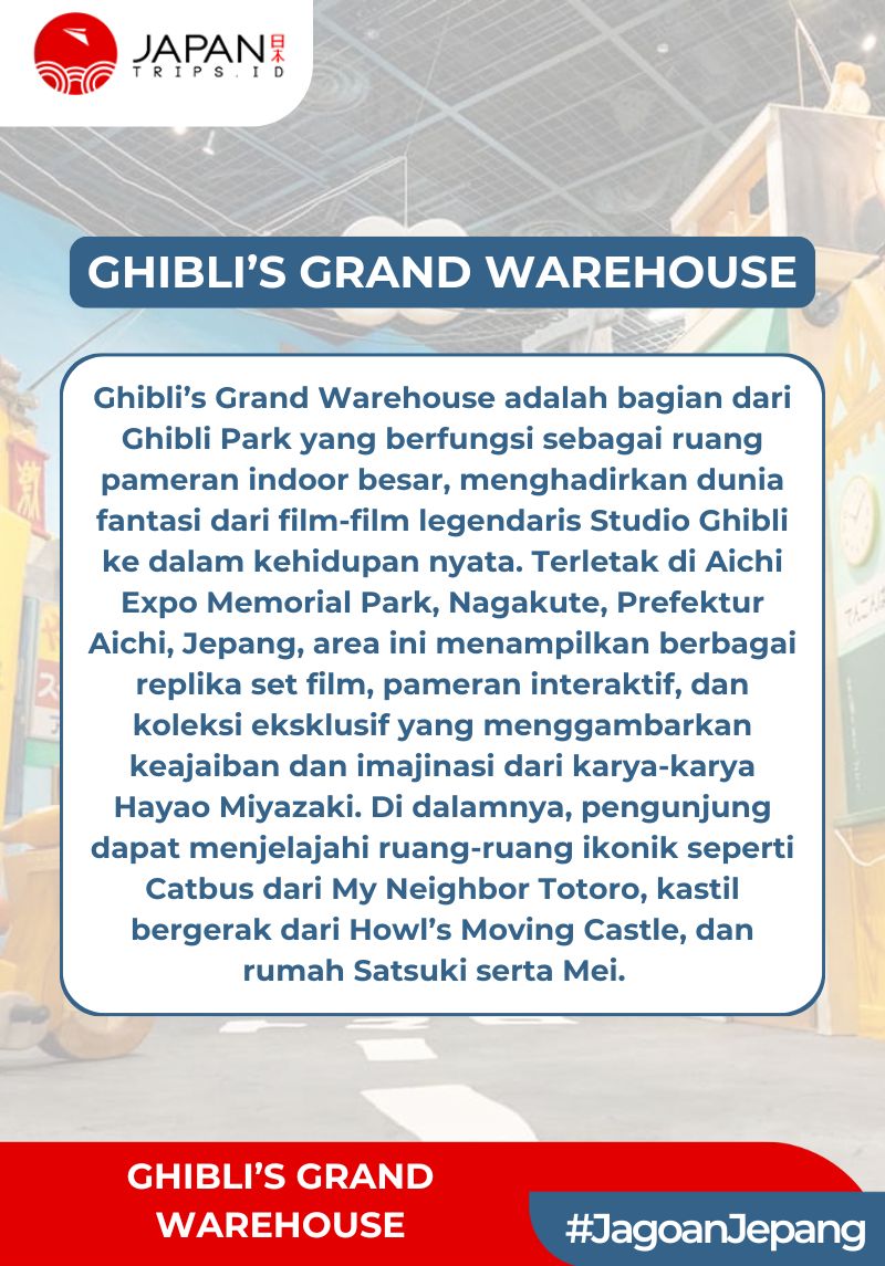 Ghibli’s Grand Warehouse | Ghibli Park